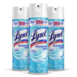 Lysol Disinfectant Spray Crisp Linen