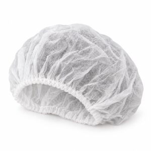 Disposable Bouffant Caps White · 21″