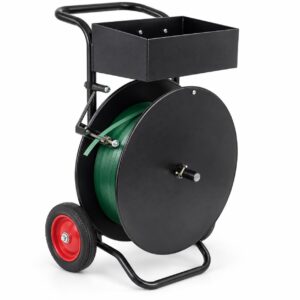 Warehouse Strapping Cart for Steel & Poly Strapping